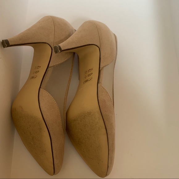 Call It Spring Nude Mesh Heels - Picture 4 of 8